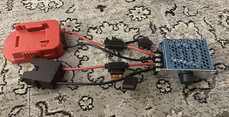 Upgrade Your Power Wheels with the 18V Plug & Play Conversion Kit - Includes Tool Battery x2 and Charger!