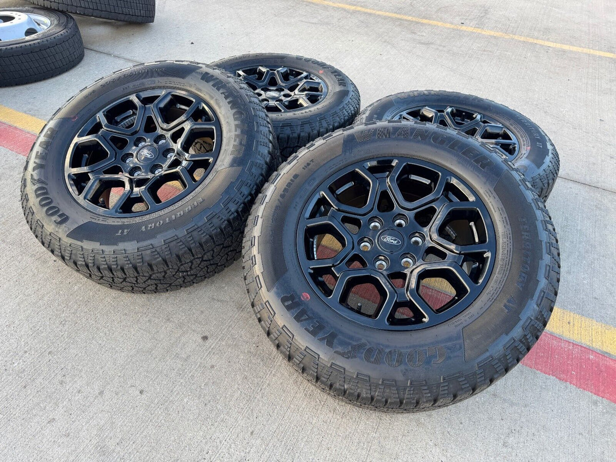 18" Ford F-150 OEM rims wheels 95049 10340 Expedition 2022 2023 2024 2025 NEW Texas Truck Tire