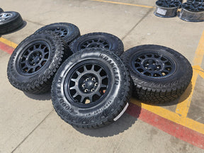 18" AEV SALTA GMC Sierra AT4X Chevy Silverado OEM rims wheels GOODYEAR Texas Truck Tire