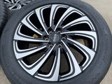 22" Lincoln Navigator OEM 10666 rims wheels BLACK LABEL 2025 2026 KUHMO NEW Texas Truck Tire