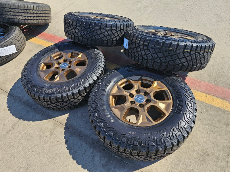 18" Lexus GX550 OEM 10544 wheels rims BRONZE Toyota Land Cruiser Tundra NEW Texas Truck Tire