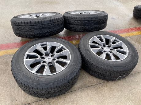 20" Chevy Silverado 1500 Tahoe Suburban OEM 5915 5916 wheels rims Texas Truck Tire