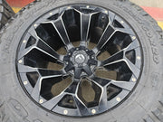 20x12 Fuel D546 Assault Chevy Silverado Ford F-150 RAM wheels rims 6x139 6x135 Texas Truck Tire