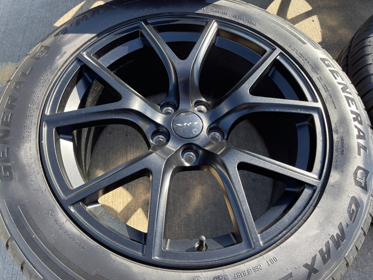 20" Jeep Grand Cherokee SRT Trackhawk OEM 9173 wheels rims tires GENERAL NEW Texas Truck Tire