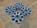 20" Ford F-250 F-350 OEM Lariat 10295 25085 10552 wheels rims 2024 2025 2026 Texas Truck Tire