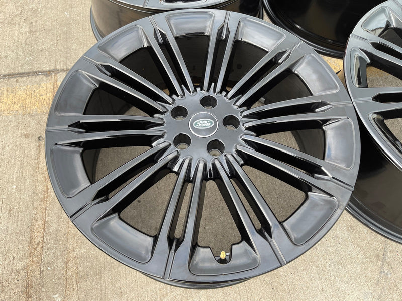 23" Land Rover Range AUTOBIOGRAPHY OEM 72377 wheels rims 2024 2025 2026 Texas Truck Tire