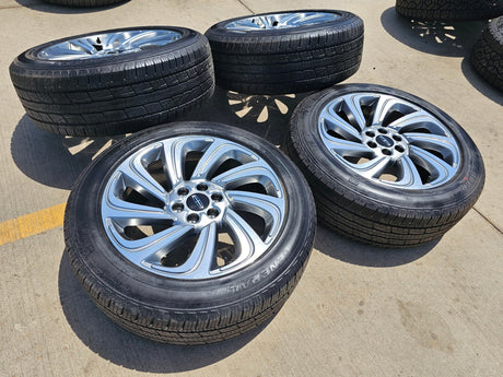 22" Lincoln Navigator OEM rims wheels tires 10497 RESERVE 2023 2024 2025 NEW Texas Truck Tire