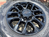 20" Chevy Silverado Trail Boss GMC AT4 2500 OEM 94030 wheels rims NEW BFG KO3 Texas Truck Tire
