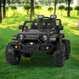Kimbosmart Ebony 24V Children's Ride-On Car Double Seater Electric Toy Truck with Remote Control