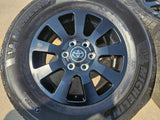 18" Toyota Land Cruiser OEM TRD black wheels rims 95952 Tundra Sequoia Texas Truck Tire