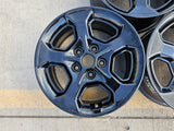 17" Jeep Wrangler Gladiator Rubicon OEM 9236 wheels rims 2021 2022 2023 2024 NEW Texas Truck Tire