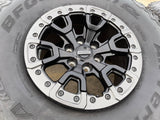 17" Ford F-150 Raptor Bronco R OEM BEADLOCK 51222 rims wheels 2025 2026 NEW 37" Texas Truck Tire