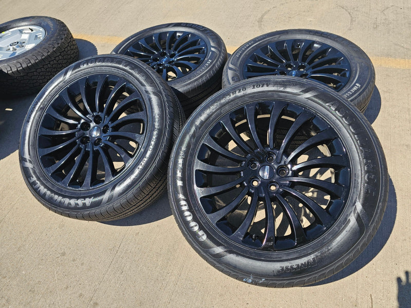20" Lincoln Aviator Black Label OEM rims wheels 10189 Explorer 2025 2026 NEW Texas Truck Tire