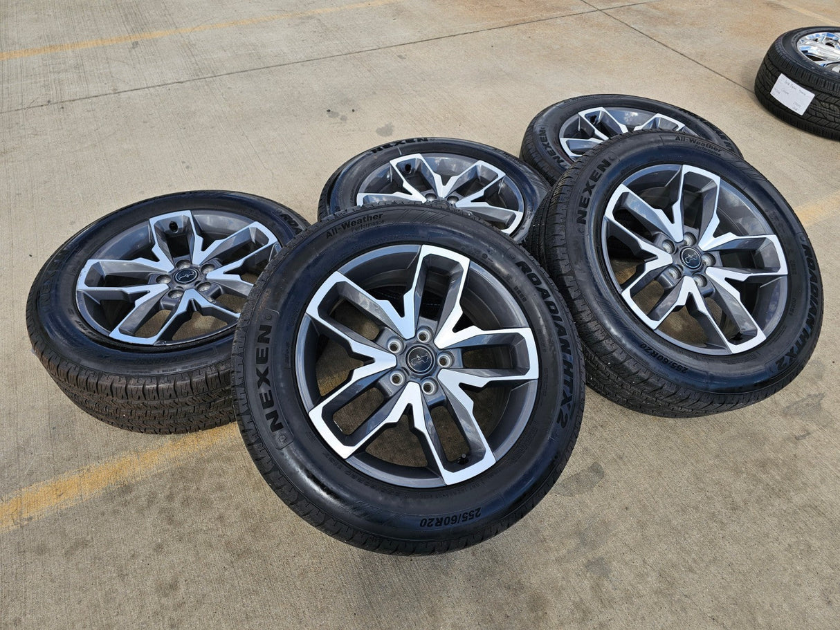 20" Jeep Wrangler Rubicon 4XE OEM 9333 wheels rims Gladiator 2024 2025 2026 Texas Truck Tire