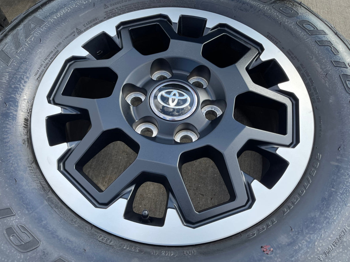 17" Toyota Tacoma 4Runner TRD OEM 10638 wheels rims 2024 2025 2026 BFG NEW Texas Truck Tire