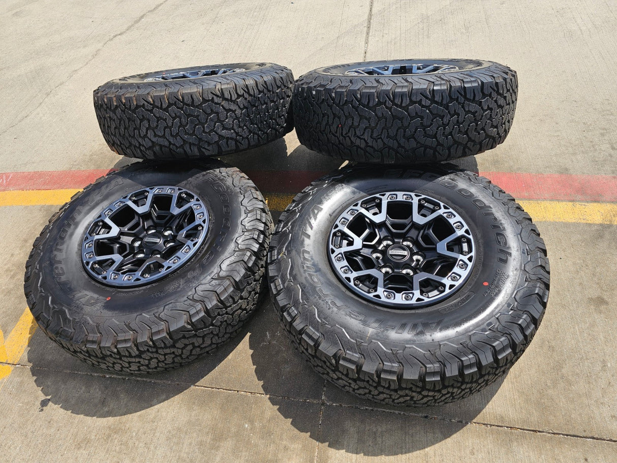 17" Ford F-150 Raptor R OEM BEADLOCK rims wheels 2025 2026 2027 BFG NEW Texas Truck Tire