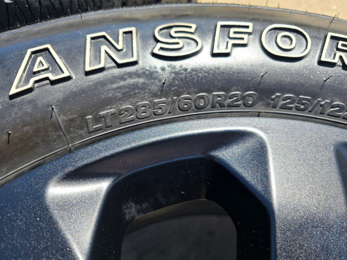 20" Dodge Ram 2500 3500 LARAMIE OEM 2700 wheels rims 2023 2024 2025 2026 NEW Texas Truck Tire