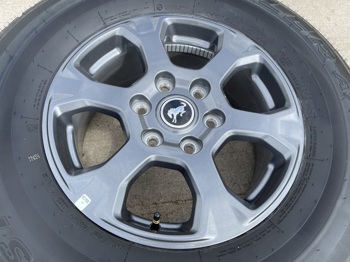 17" Ford Bronco wheel rim tire SPARE 10384 OEM Ranger 2023 2024 2025 2026 NEW Texas Truck Tire