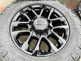 20" Chevy Silverado Trail Boss GMC AT4 2500 OEM 94030 wheels rims NIRTO 34" Texas Truck Tire