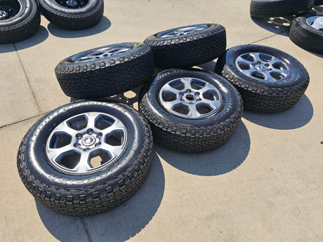 17" Ford Bronco Big Bend wheels rims 10384 OEM Ranger 2024 2025 2026 NEW BFG Texas Truck Tire
