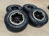 18" GMC Sierra Chevy Silverado OEM Beadlock wheels rims Canyon Colorado NEW BFG Texas Truck Tire