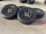 (5) 17" Jeep Wrangler 392 Gladiator OEM 9304 95240 BEADLOCK wheels rims NEW BFG Texas Truck Tire