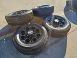 20" Ford F-250 F-350 OEM black Lariat 10299 10484 wheels rims 2024 2025 2026 Texas Truck Tire
