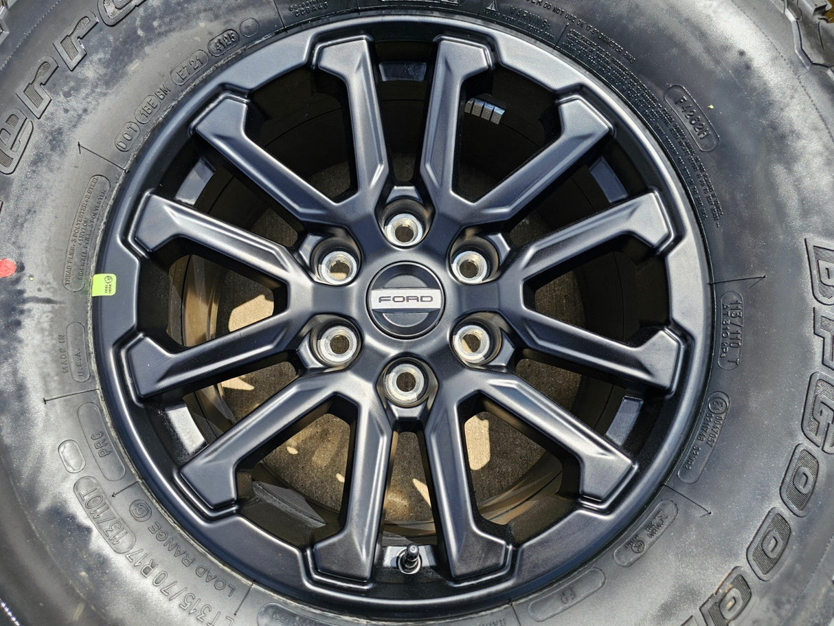 17" Ford F-150 Raptor OEM 10611 rims wheels Bronco 2025 2026 2027 BFG 35" NEW Texas Truck Tire