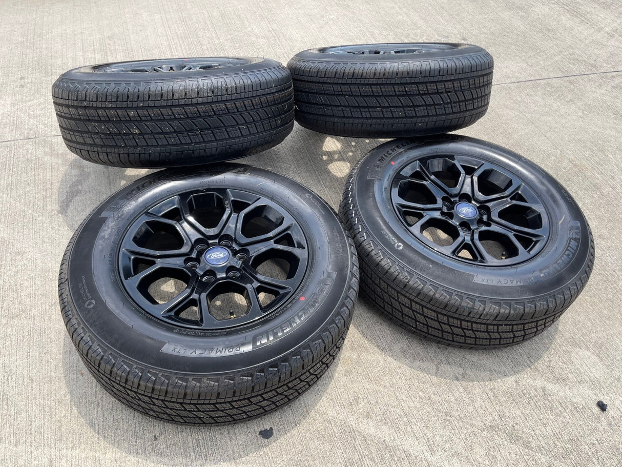 18" Ford F-150 OEM rims wheels 10438 Expedition 2023 2024 2025 2026 MICHELIN NEW Texas Truck Tire