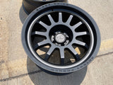 (1) 20" 20x9.5 Black Rhino Rapid RF Jeep Wrangler Gladiator wheel rim NEW Texas Truck Tire