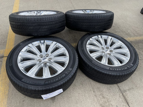 20" Ford Explorer Limited OEM rims wheels 10269 Lincoln Aviator MICHELIN Texas Truck Tire