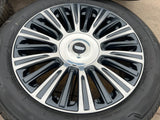 22" Cadillac Escalade Platinum OEM 4876 95167 wheels rims 2023 2024 2025 NEW Texas Truck Tire