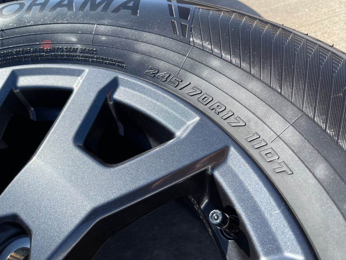17" Toyota 4Runner Tacoma TRD OEM 94254 10637 wheels rims 2024 2025 2026 NEW Texas Truck Tire
