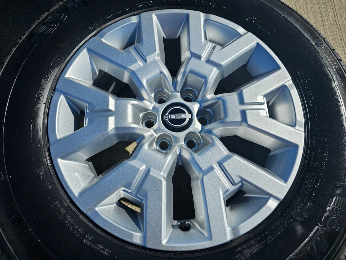 17" Nissan Frontier OEM Desert Runner 62832 wheels rims 2023 2024 2025 NEW Texas Truck Tire