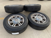 20" Ford F-250 F-350 OEM 3951 3845 KING RANCH rims wheels tires MICHELIN LTX A/T Texas Truck Tire