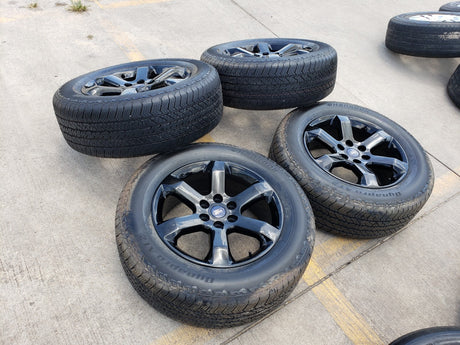 20" Ford F-150 TIMBERLINE OEM rims wheels 10347 Expedition black NEW Texas Truck Tire