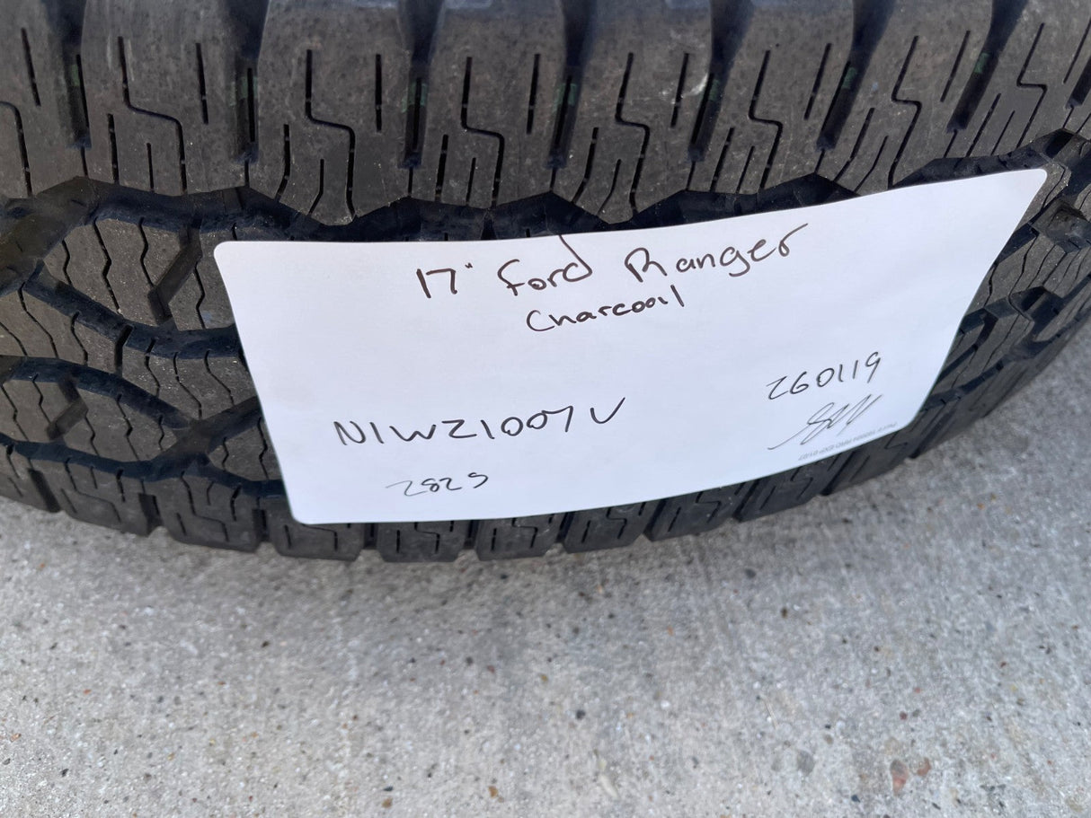 17" Ford Ranger OEM rims wheels tires Bronco N1WZ1007V 2023 2024 2025 2026 NEW Texas Truck Tire