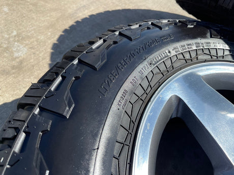 20" Chevy Silverado GMC 2500 OEM 5805 wheels rims tires Texas Truck Tire