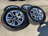 20" Dodge Ram 1500 OEM Laramie Long Horn 2678 2682 wheels rims MICHELIN DEFENDER Texas Truck Tire