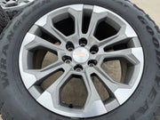 20" Chevy Tahoe Silverado OEM 14090 95417 wheels rims tires GOODYEAR A/T Texas Truck Tire