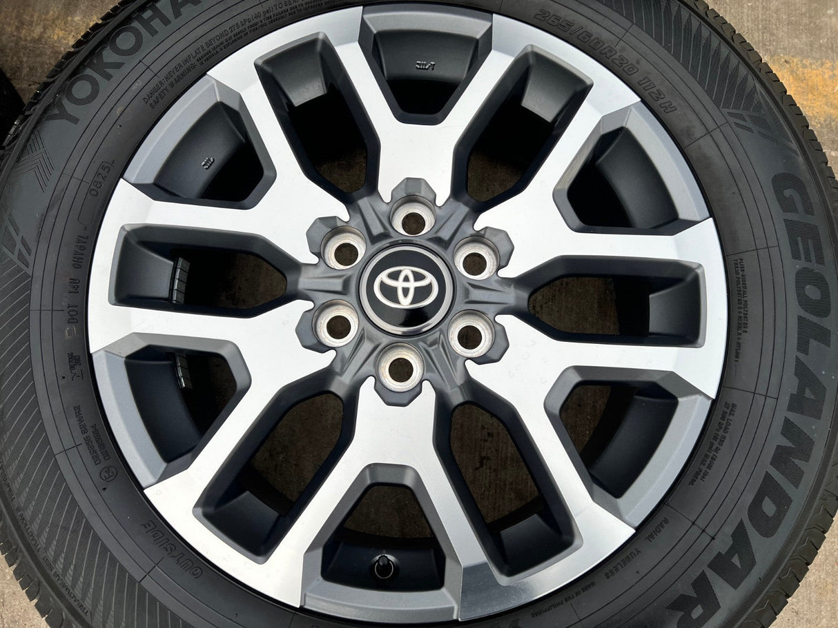 20" Toyota Tundra TSS TRD OEM wheels rims 75277 95359 Sequoia YOKOHAMA Texas Truck Tire