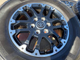 18" Toyota Tundra TRD OEM black wheels rims 75273 Sequoia 2024 2025 2026 NEW Texas Truck Tire