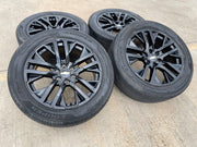 22" GMC Yukon Sierra OEM Chevy Silverado Tahoe 5903 wheels rims 2023 2024 2025 Texas Truck Tire