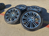 19" BMW 530i 540i 530e M550i 4 5 6 7 OEM 86328 Series wheels rims Style 664M Texas Truck Tire