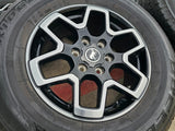 18" Ford Bronco wheels rims black 95213 Ranger tires 2022 2023 2024 2025 2026 Texas Truck Tire