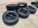 17" Ford Bronco SASQUACH wheels rims 10384 OEM Ranger 2024 2025 2026 NEW Texas Truck Tire