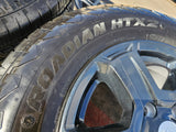 17" Jeep Wrangler Rubicon OEM wheels rims 9216 Gladiator tires NEXEN NEW Texas Truck Tire