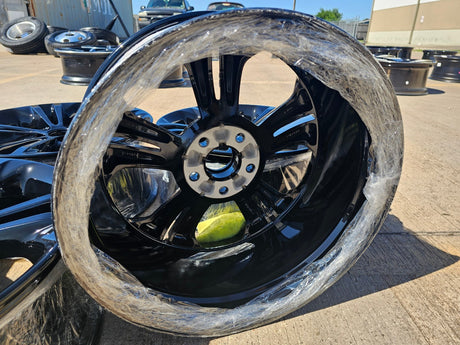 18" Ford Explorer Sport OEM rims wheels black 3922 Taurus NEW Texas Truck Tire