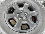17" Jeep Wrangler Rubicon OEM 9260 wheels rims Gladiator tires BFG KO2 A/T 33" Texas Truck Tire