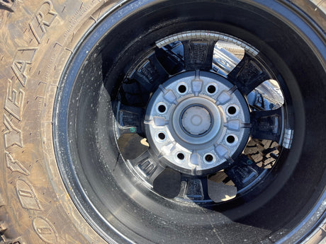 17" Ram 2500 3500 Laramie Power Wagon OEM wheels rims 2599 tires 2024 2025 NEW Texas Truck Tire